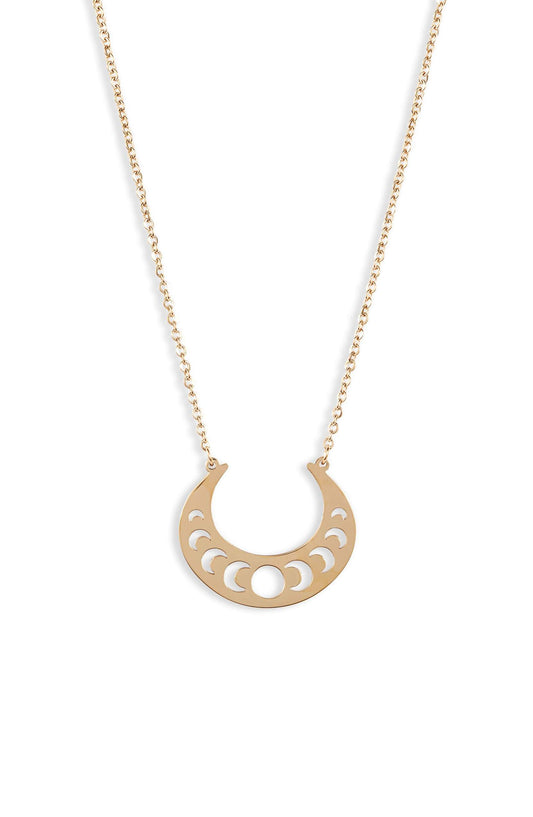 Susie - Crescent Focal Necklace