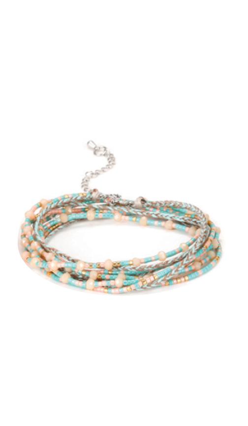 Kaylee - Wrap Friendship Bracelet | Beach