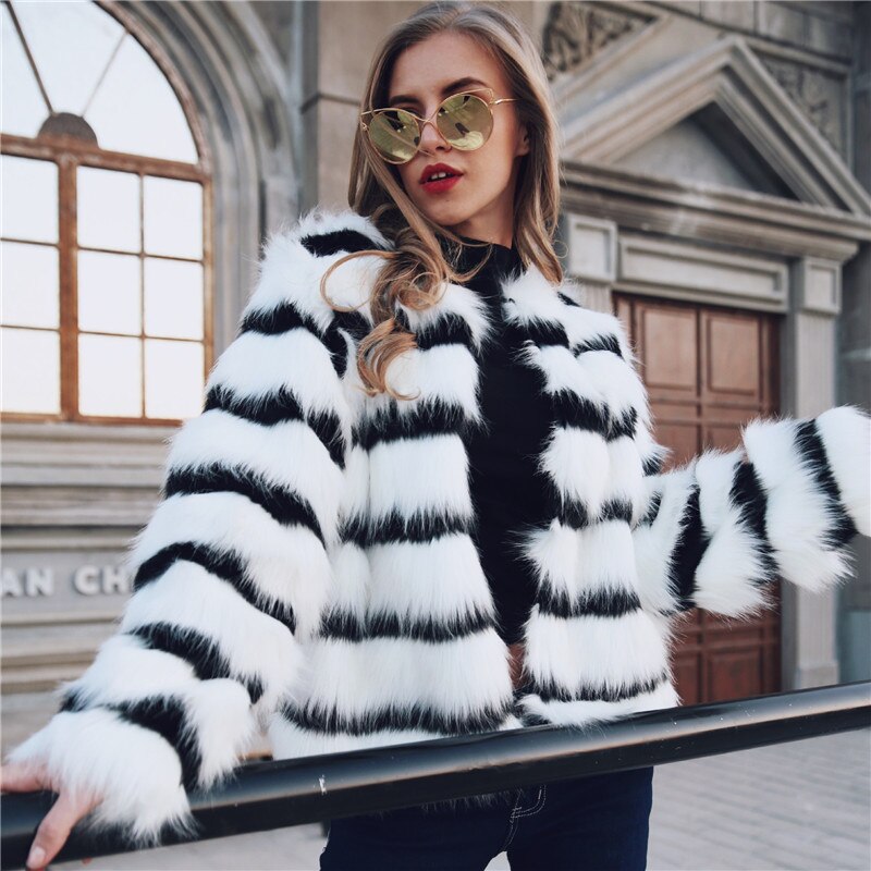 Linda - Faux Fur Coat