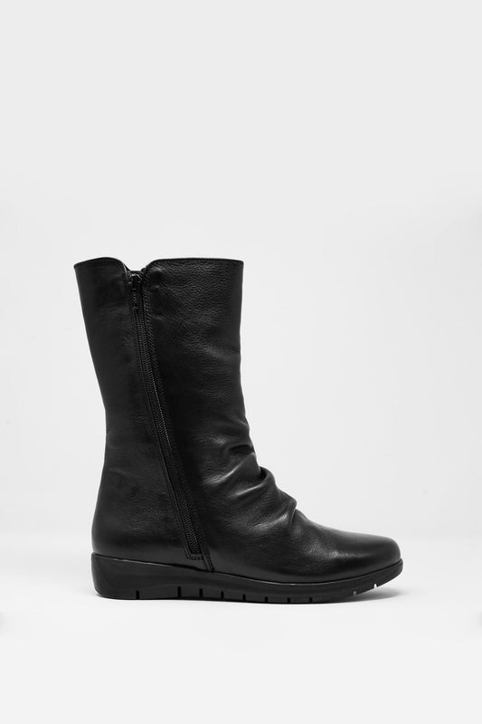 Felicia - Slouchy Calf-Length Boot