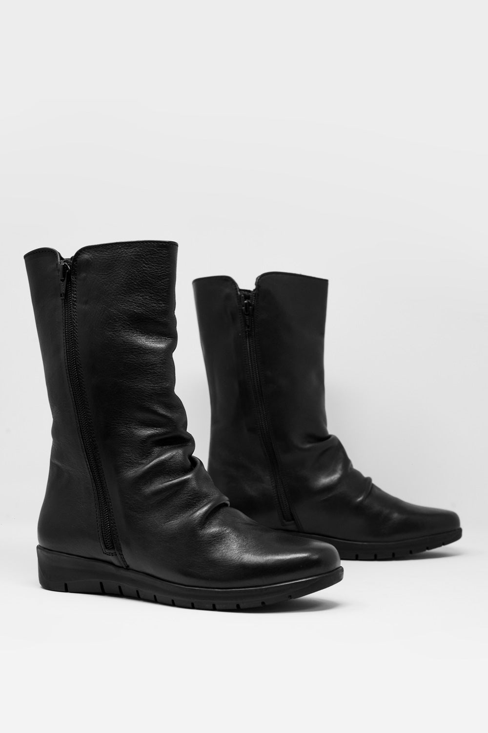 Felicia - Slouchy Calf-Length Boot